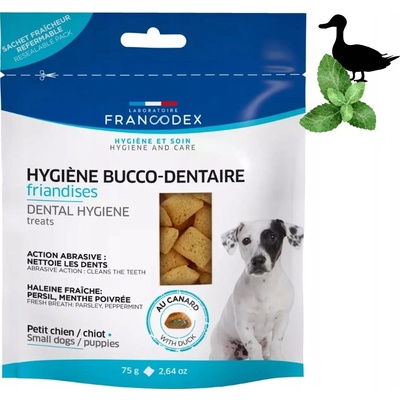 Francodex Pochúťka Dental Hygiene pre šteňatá 75 g