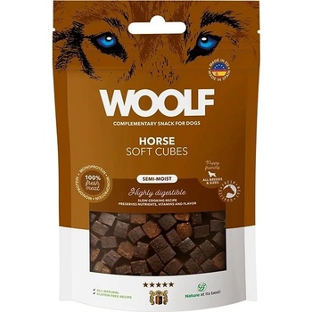 Woolf Soft Cubes Horse/konské 100 g