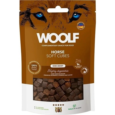 Woolf Soft Cubes Horse/konské 100 g