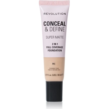 Makeup Revolution Conceal & Define matující make-up F4C 23 ml