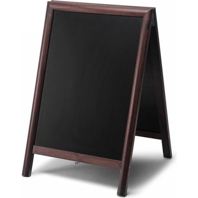 Jansen Display Dřevěné áčko Premium s křídovou tabulí 55 x 85