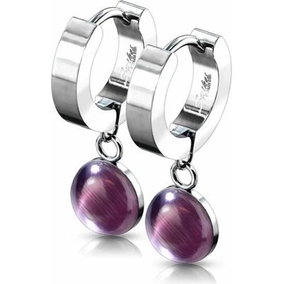 Glory dámske náušnice z chirurgickej ocele Taylor strieborné SE3560S-AMT