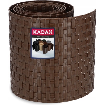 Stínící panelové pásy Kadax 255 x 19 cm hnědá