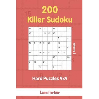 Killer Sudoku - 200 Hard Puzzles 9x9 vol.3