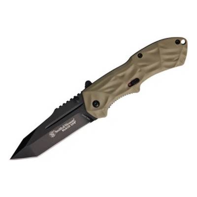 Smith & Wesson Ops A/O Linerlock, Tanto, desert, SWBLOP3TD