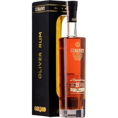 Cubaney Estupendo 15y 38% 0,7 l (karton)