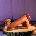 EVOLVED Peek A Boo Vibrating Dildo 8 Inch Dark