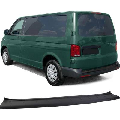 Plastová ochranná lišta kufru Volkswagen T5/T6/T6.1 (křídlové dveře) - černá matná