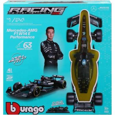 Bburago Mercedes-AMG F1 W14 E 2023 Kit 63 Russell 1:24