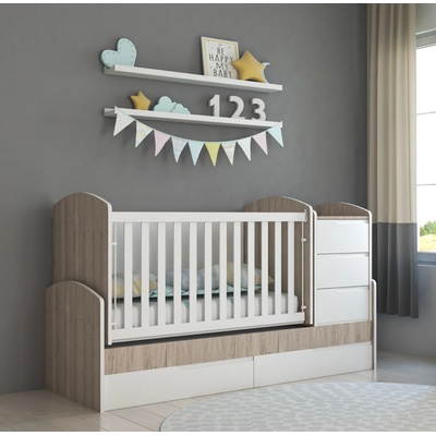 Дейзи Нов Бебешка кошара Съни Северен дъб + Бял