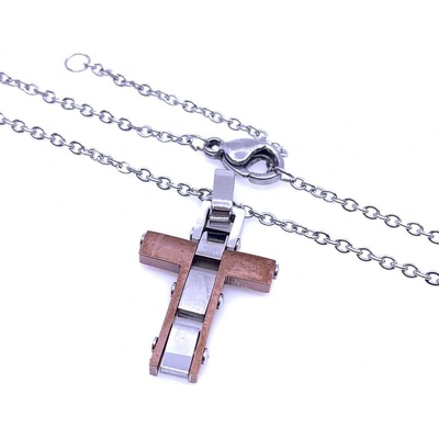 Jan Kos jewellery Řetízek s přívěskem z oceli 12122461