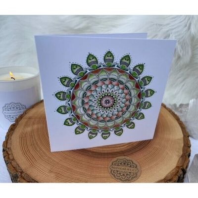Mandalové přáníčko – Mandala UZEMNĚNÍ