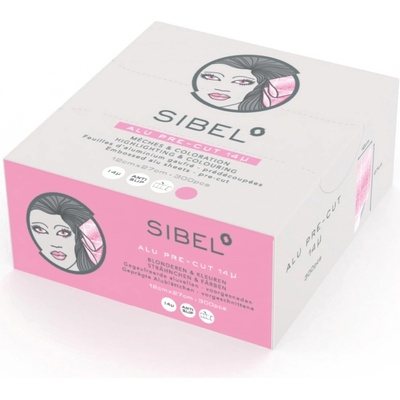 Sibel ALU fólie 14 mikronů - 12 x 27 cm - 300 ks - růžová 4336221