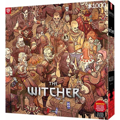 Good Loot Gaming The Witcher Zaklínač Birthday 1000 dílků