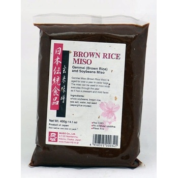 MISO genmai, hnědá rýže MUSO 400 g