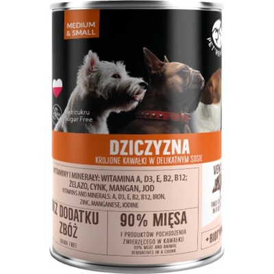 PetRepublic Adult kúsky v omáčke so zverinou 400 g