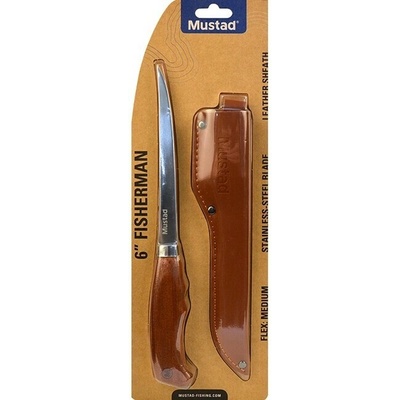 Mustad 6inch, Wood Handle Knife
