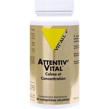 Vit’All+® Формула за Памет и концентрация 60 таблетки | Vit’All+® (677472 (ATTENTIV) VP)