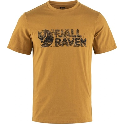 Fjällräven Lush Logo T-shirt Acorn