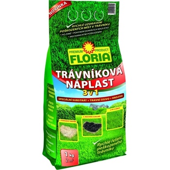 Agro Floria hnojivo Trávníková náplast 3 v 1 1kg