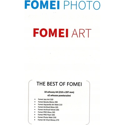 FOMEI A4, 5 listů, 265 g/m2