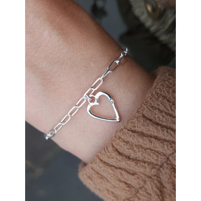 Сребърна гривна Beauteous (СГЖ1)