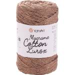 YARNART Macrame Cotton Lurex 2 mm 205 m 742 юта (Macrame Cotton Lurex 742)