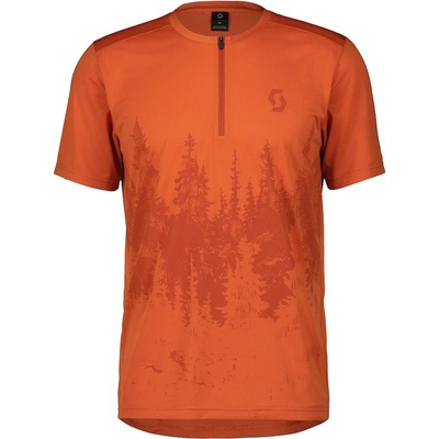 Scott Trail Flow Zip SS Pánsky