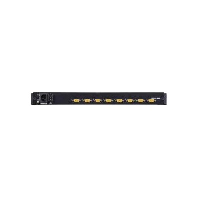 ATEN 8-Port 19 LCD KVM Switch with UK Keyboard