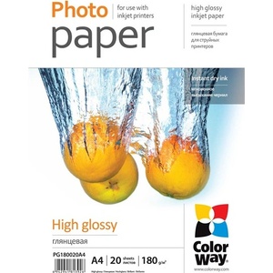 ColorWay High Glossy A4 180g (PG180020A4)