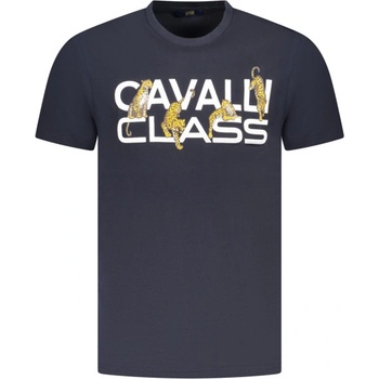 Cavalli class Тениска с къс ръкав Cavalli Class, Размер M, Цвят Синьо (TXT60MJD060_BL04502)