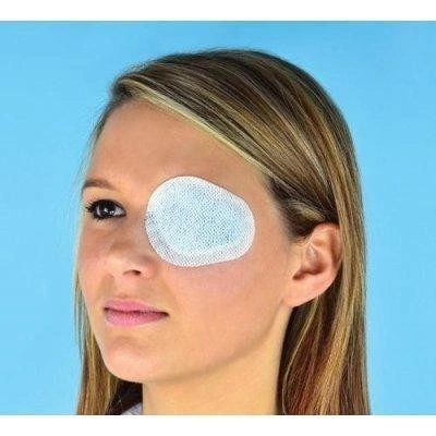 ZARYS Elastopor Eye netkané oční krytí 5 8 cm x8 3 cm sterilní