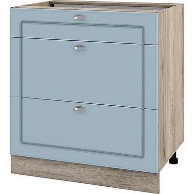 ИРИМ Долен кухненски шкаф Сити АРФ-Деним мат-06-120 80 см