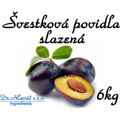 Dr.Hlaváč - švestková Povidla slazená 6 kg