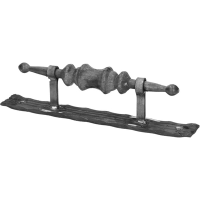 Úchyt kovaný 280x90mm, odsazení 61mm, bez povrchové úpravy