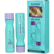 Malibu Blondes Enhancing Collection šampón 266 ml + kondicionér 266 ml + wellness sáčky 4 ks darčeková sada