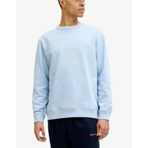 JACK & JONES Jornorrebro Emb Sweat Crew Noos Cashmire Blue
