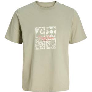 JACK & JONES Тениска jorriviera front tee ss crew neck fst (123019685064320)