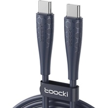 Toocki TXCTT3- LB03 USB-C na USB-C, 1m, modrý