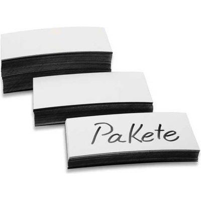 Magnetoplan Magnetické popisovatelné etikety 50 x 100 mm bílé 100 ks