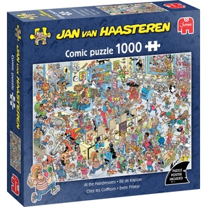 Jumbo Пъзел Jumbo от 1000 части - При фризьора (1110100611)