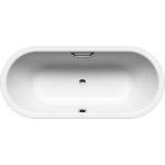 KALDEWEI Ambiente - Овална вана Classic Duo 111, 180x80 см, с отвори за дръжки, с противоплъзгащо покритие по цялата повърхност, бяла 291210210001 (291210210001)