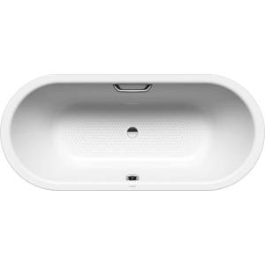 KALDEWEI Ambiente - Овална вана Classic Duo 111, 180x80 см, с отвори за дръжки, с противоплъзгащо покритие по цялата повърхност, бяла 291210210001 (291210210001)