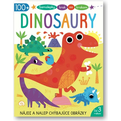 Samolepky krok za krokom Dinosauri
