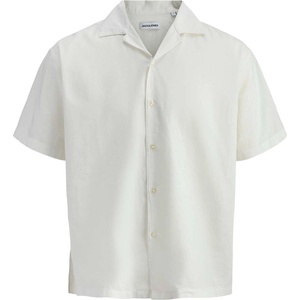 JACK & JONES Риза jjebreeze linen blend resort shirt ss sn