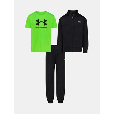 Under Armour chlapecký set UA 3PC BRAWLER TRACK SET zelená – Zboží Mobilmania
