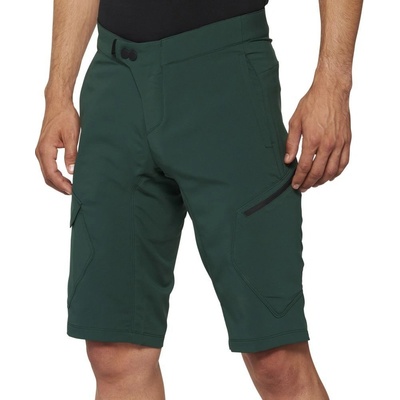 100% Ridecam Shorts Forest Green