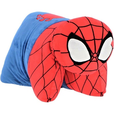 MLC relaxační polštář Spiderman - 2v1 polštář i plyšová hračka 45x36