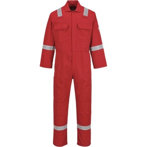 Portwest bizweld bz506 / Огнеупорен светлоотразителен гащеризон - червен 4xl (bz506rer4xl)