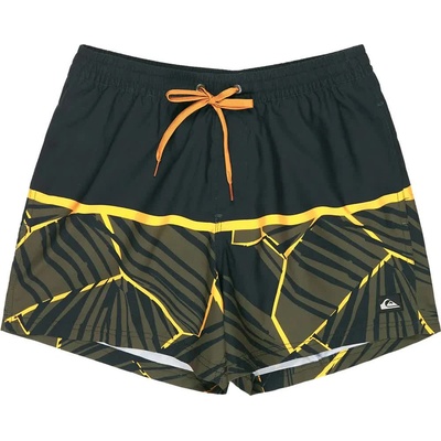 Quiksilver Бански гащета Quiksilver Everyday Poolsider 15´´ swimming shorts - Black (Black Panel Nat Geo)